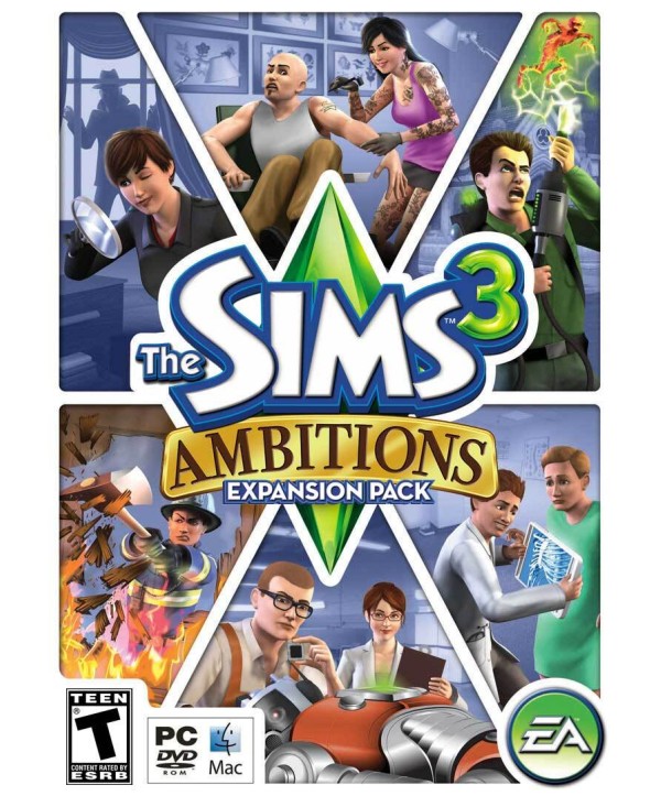 The Sims 3 + Ambitions Expansion Pack DLC Origin / EA app Key GLOBAL